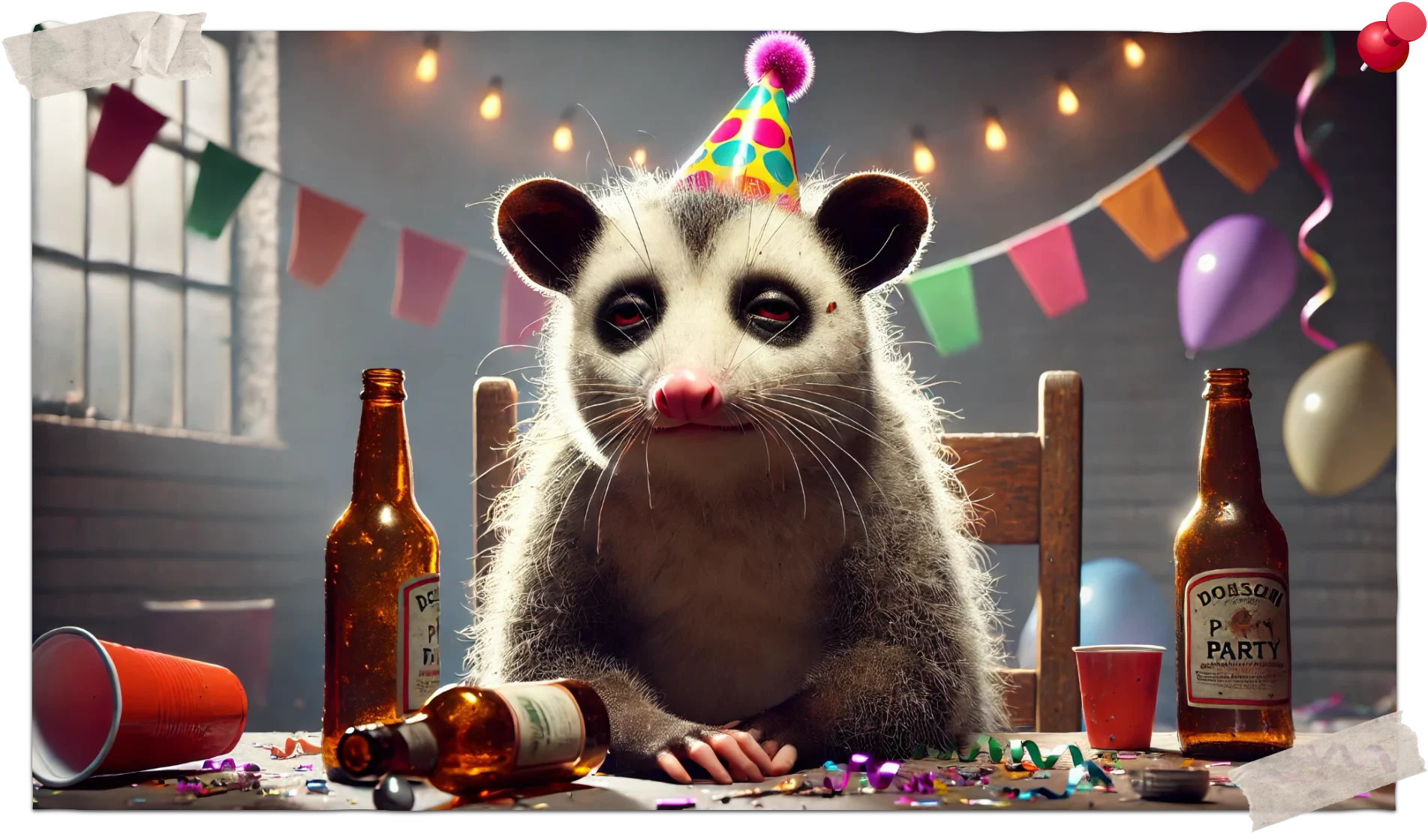 Possy, the Party Possum.